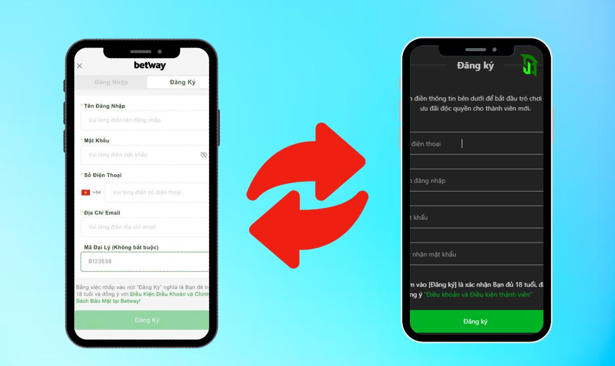 tài khoản betway sẽ được chuyển sang jbo